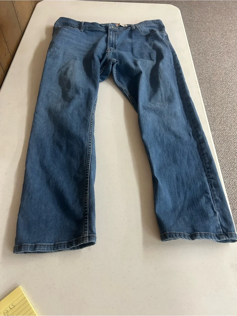 Wrangler 40x30 Men's Classic Straight-Leg Regular Fit Jeans - Blue